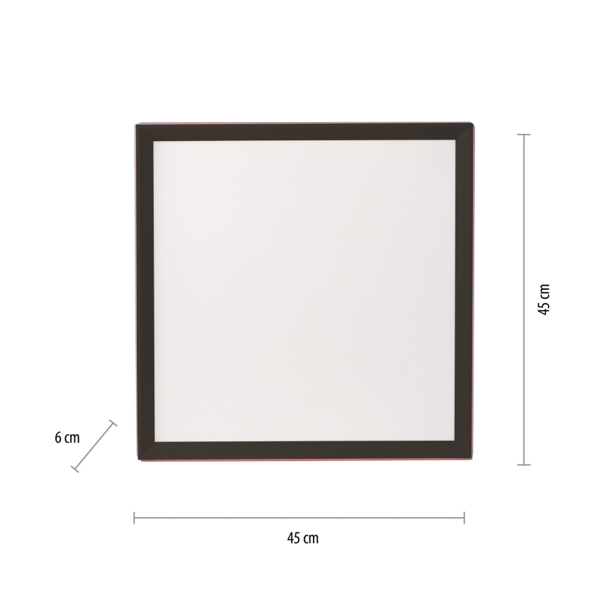 Leuchten Direkt 15556-18 - RGBW Hämardatav laevalgusti GALACTICA LED/32W/230V 2700-5000K + kaugjuhtimispult
