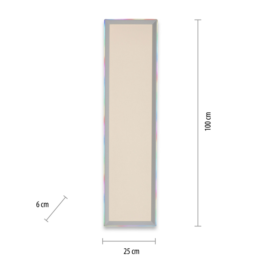 Leuchten Direkt 15557-16-LED RGB Hämardatav laevalgusti GALACTICA LED/40W/230V+kaugjuhtimispult