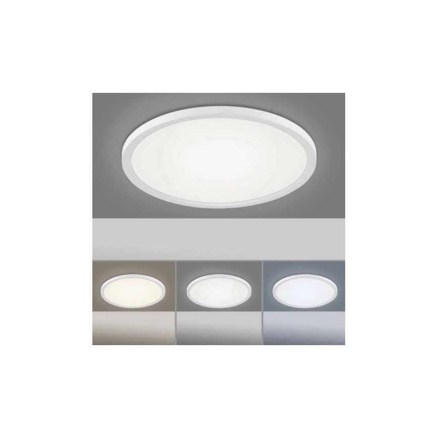 Leuchten Direkt 15571-16 - LED Hämardatav laevalgusti FLAT LED/23,5W/230V 2700-5000K + Pult