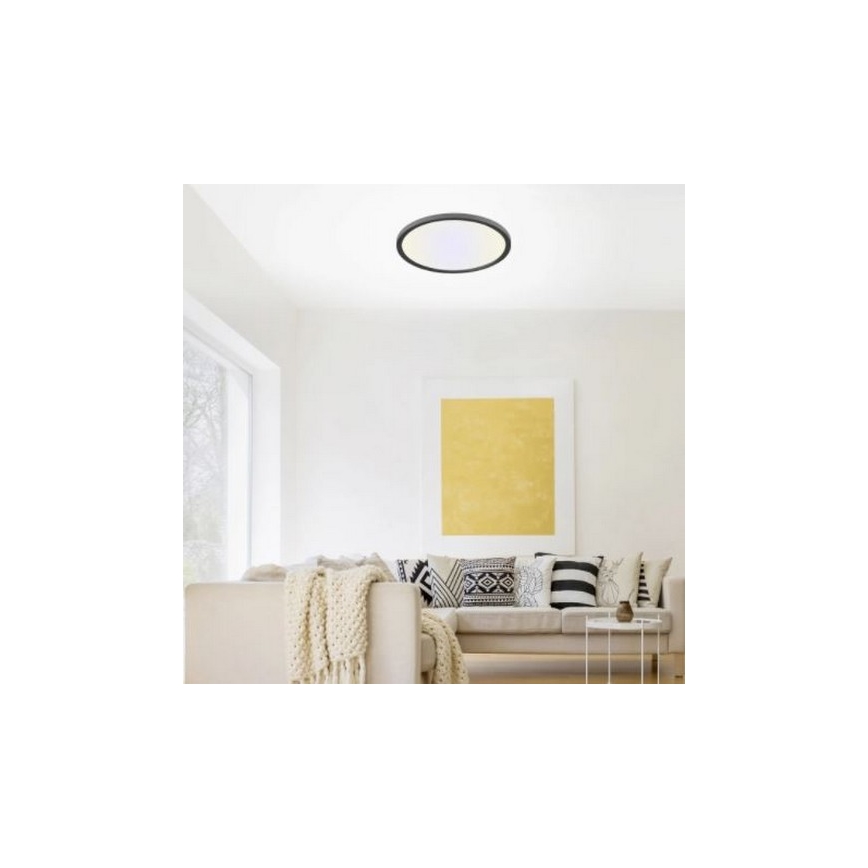 Leuchten Direkt 15571-18 - LED Hämardatav laevalgusti FLAT LED/23,5W/230V 2700-5000K + Pult