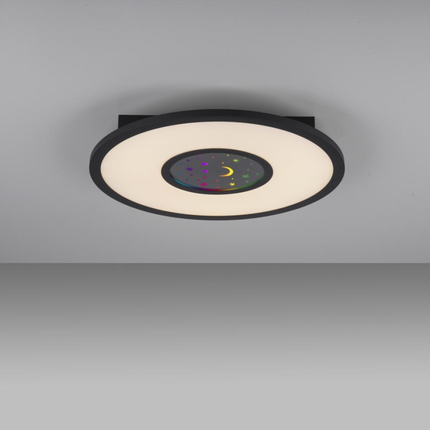 Leuchten Direkt 15572-18 - LED RGBW Hämardatav laevalgusti ASTRO LED/17,5W/230V 2700-5000K + kaugjuhtimispult