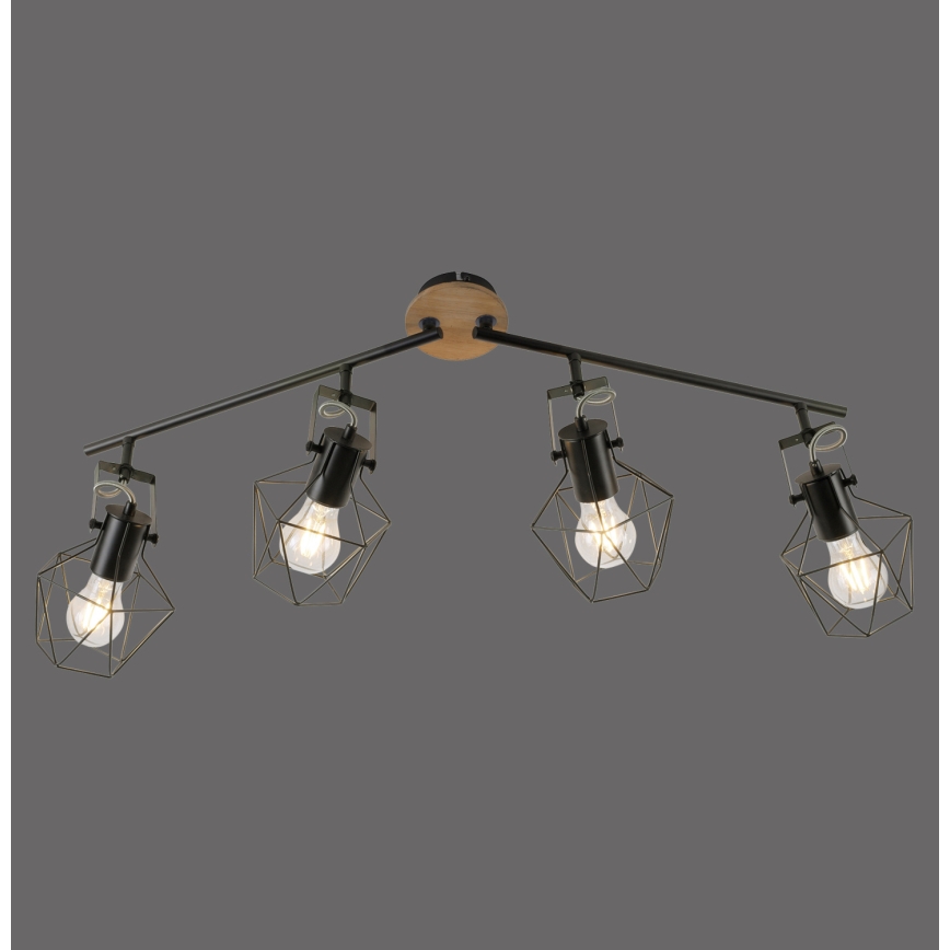 Leuchten Direkt 15674-78 - Kohtvalgusti JARO 4xE27/60W/230V