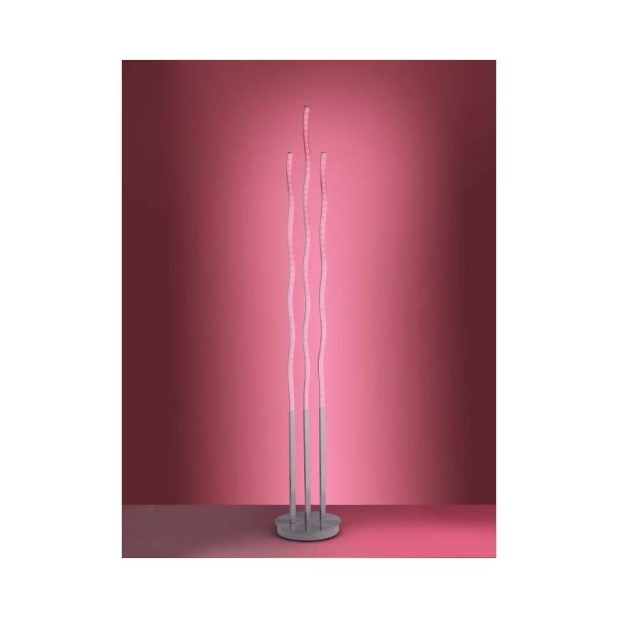 Leuchten Direkt 16268-55 - LED RGB Hämardatav põrandalamp WAVE LED/31W/230V + kaugjuhtimispult