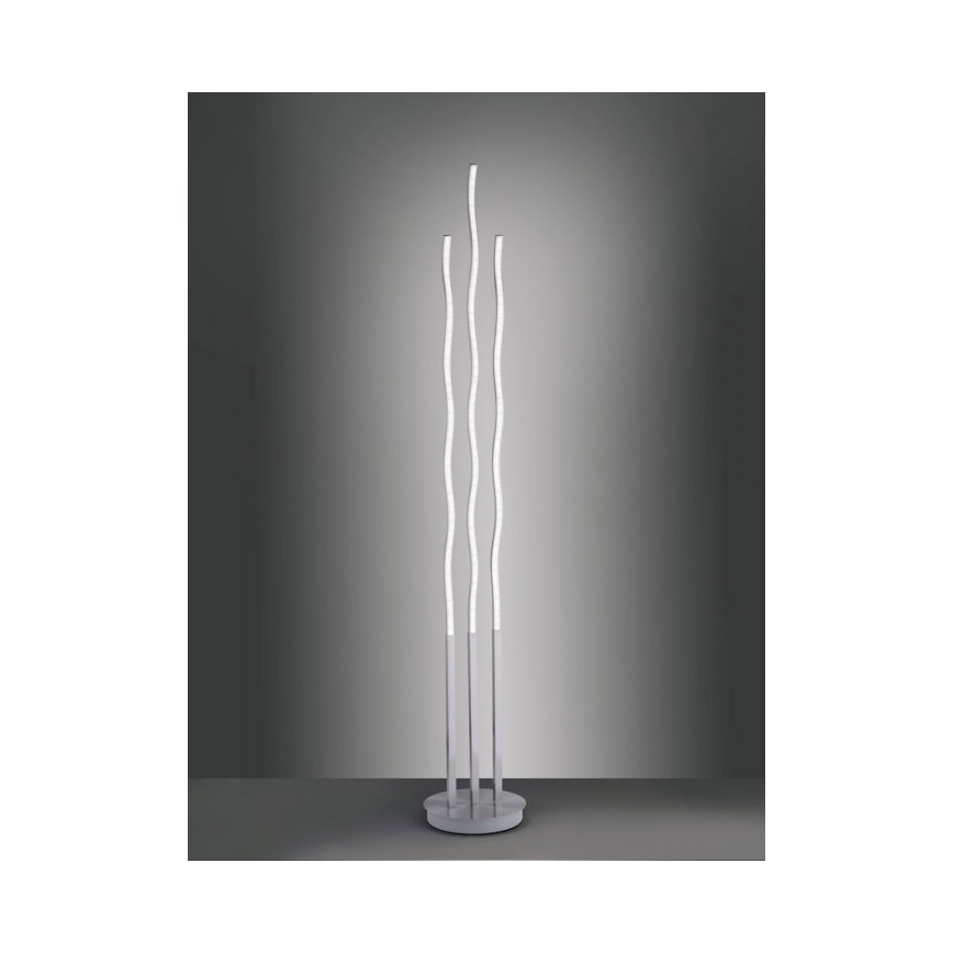 Leuchten Direkt 16268-55 - LED RGB Hämardatav põrandalamp WAVE LED/31W/230V + kaugjuhtimispult