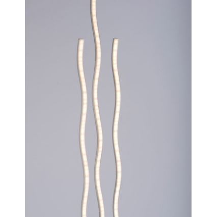 Leuchten Direkt 16268-55 - LED RGB Hämardatav põrandalamp WAVE LED/31W/230V + kaugjuhtimispult