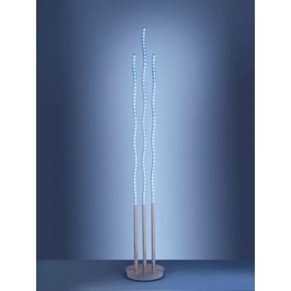 Leuchten Direkt 16268-55 - LED RGB Hämardatav põrandalamp WAVE LED/31W/230V + kaugjuhtimispult