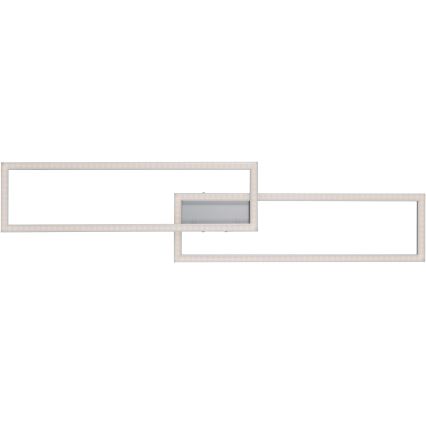 Leuchten Direkt 16430-55 - LED RGBW hämardatav laelamp MAXI 2xLED/18W/230V 2700-5000K mattkroom + kaugjuhtimispult