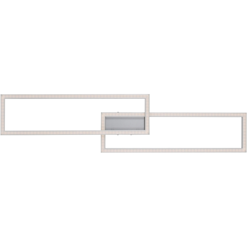 Leuchten Direkt 16430-55 - LED RGBW hämardatav laelamp MAXI 2xLED/18W/230V 2700-5000K mattkroom + kaugjuhtimispult