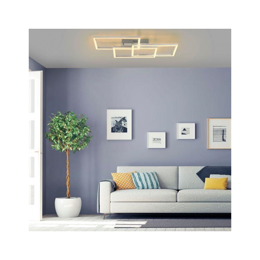 Leuchten Direkt 16431-55 - RGB LED Hämardatav pinnale kinnitatav lühter MAXI LED/27W/230V + kaugjuhtimispult