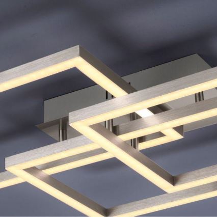 Leuchten Direkt 16431-55 - RGB LED Hämardatav pinnale kinnitatav lühter MAXI LED/27W/230V + kaugjuhtimispult