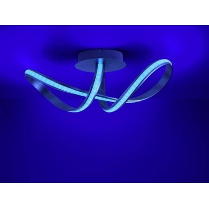 Leuchten Direkt 18431-55- LED RGB Hämardatav laevalgusti MELINDA LED/28W/230V + pult