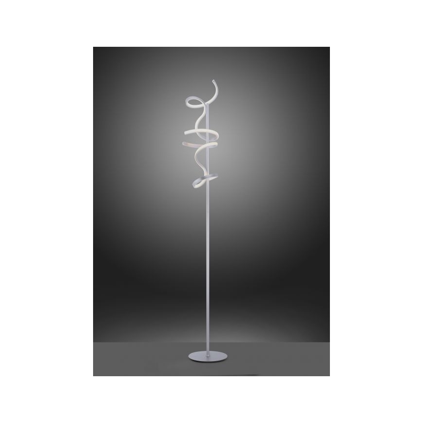 Leuchten Direkt 19031-21 - LED Hämardatav põrandalamp CURLS LED/20W/230V