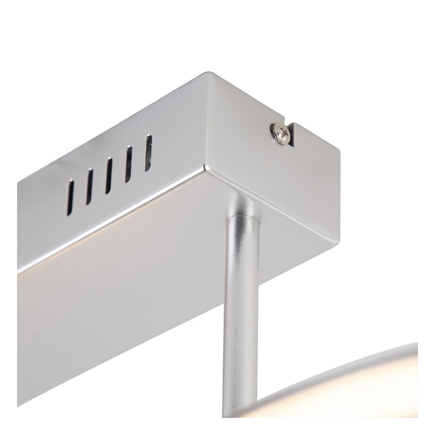 Leuchten Direkt 19032-21 - LED Hämardatav pinnale kinnitatav lühter CURLS LED/25,8W/230V