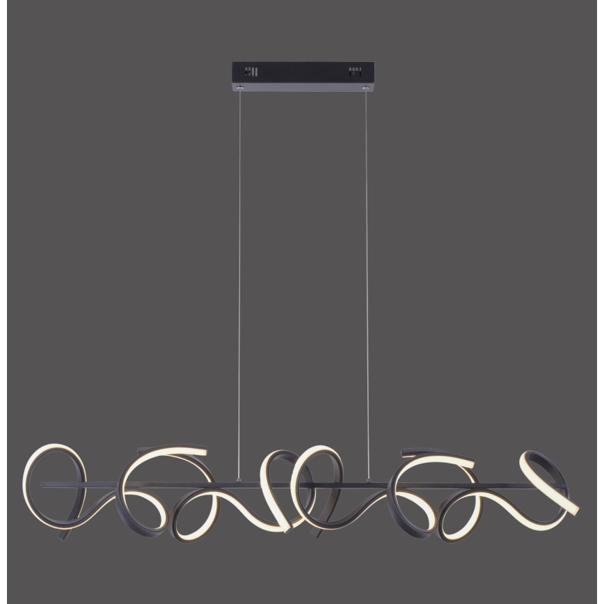Leuchten Direkt 19033-18 - LED Hämardatav lühter CURLS 4xLED/10,2W/230V