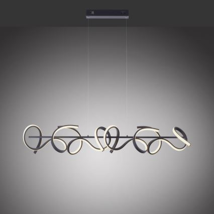 Leuchten Direkt 19033-18 - LED Hämardatav lühter CURLS 4xLED/10,2W/230V