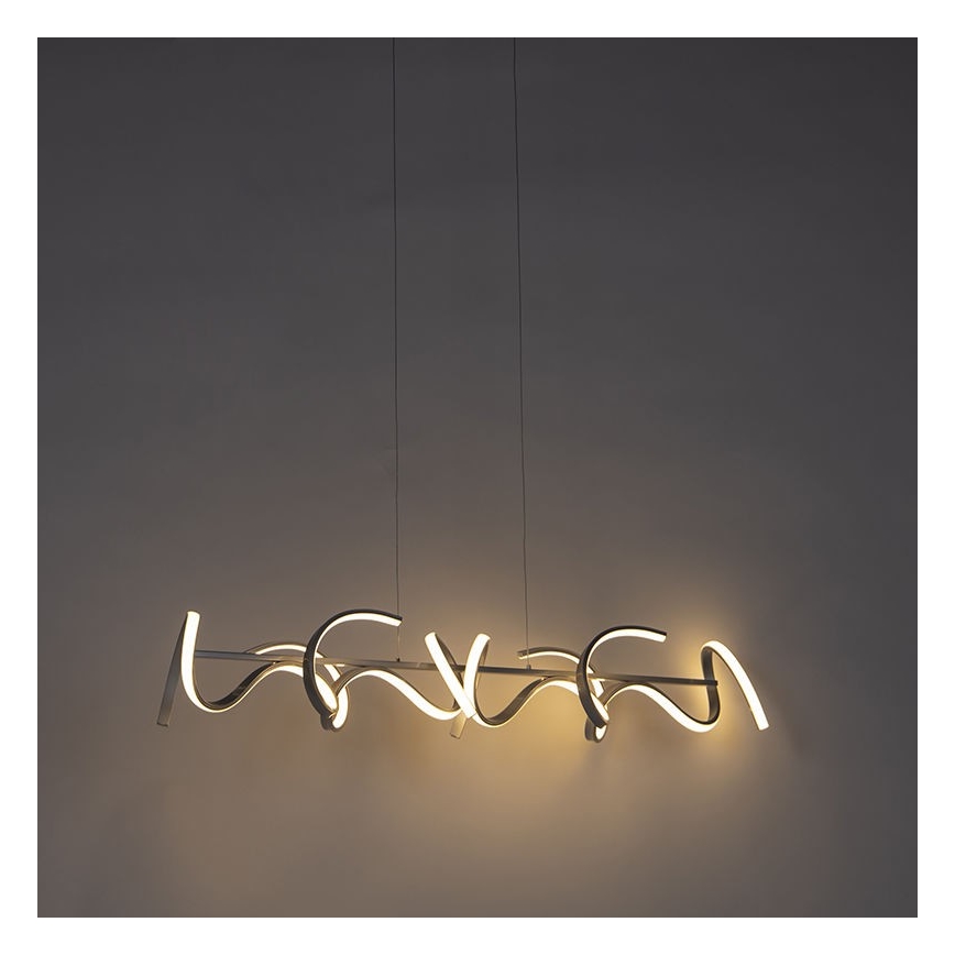 Leuchten Direkt 19033-21 - LED Hämardatav lühter CURLS LED/40,8W/230V