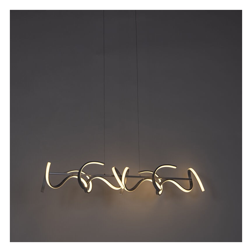 Leuchten Direkt 19033-21 - LED Hämardatav lühter CURLS LED/40,8W/230V