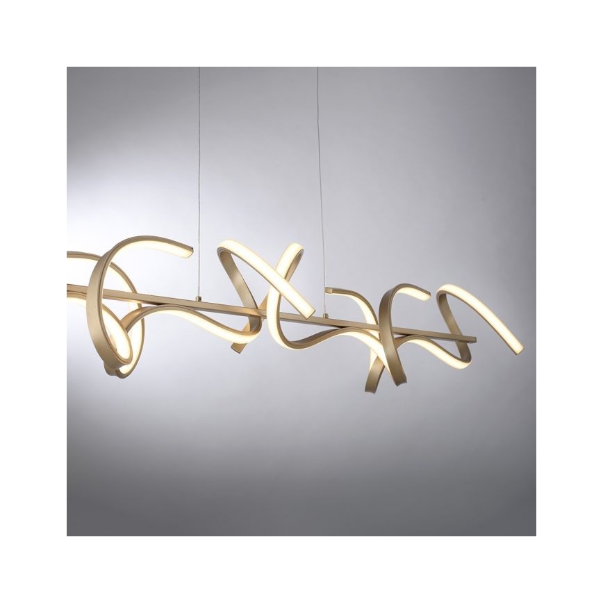 Leuchten Direkt 19033-60 - LED Hämardatav lühter CURLS LED/40,8W/230V