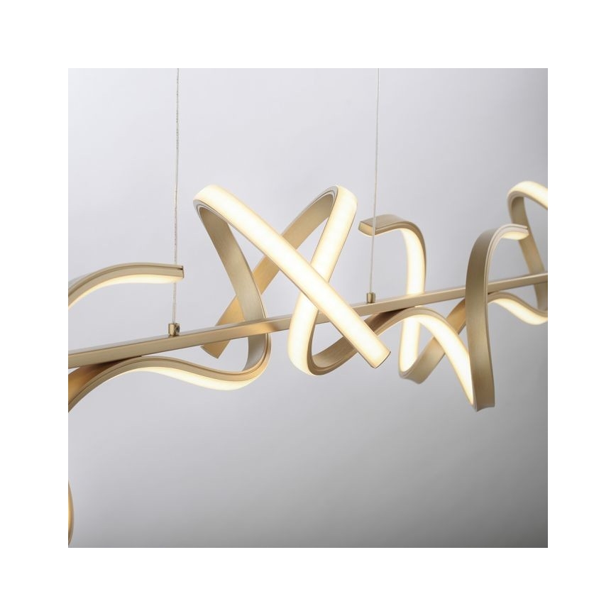 Leuchten Direkt 19033-60 - LED Hämardatav lühter CURLS LED/40,8W/230V