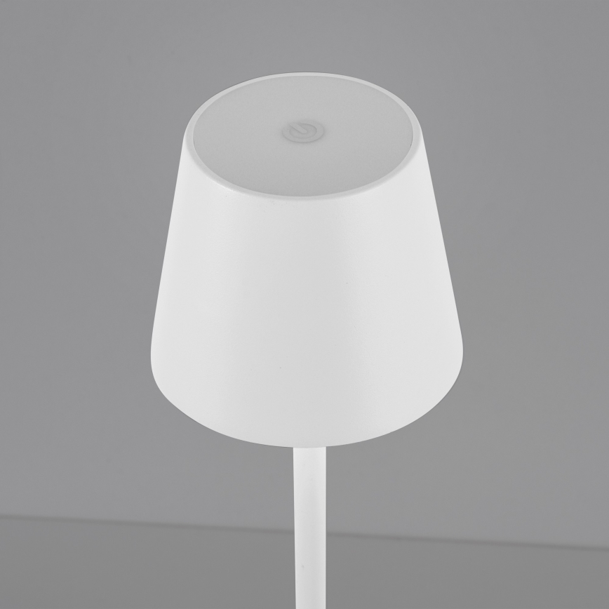 Leuchten Direkt 19250-16 - LED Väli hämardatav laetav laualamp EURIA LED/3W/5V 2600 mAh IP54 valge