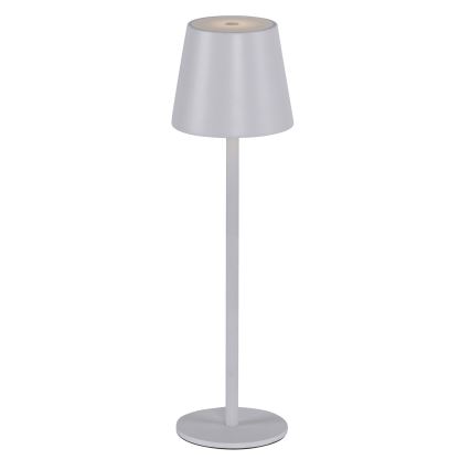 Leuchten Direkt 19250-16 - LED Väli hämardatav laetav laualamp EURIA LED/3W/5V 2600 mAh IP54 valge