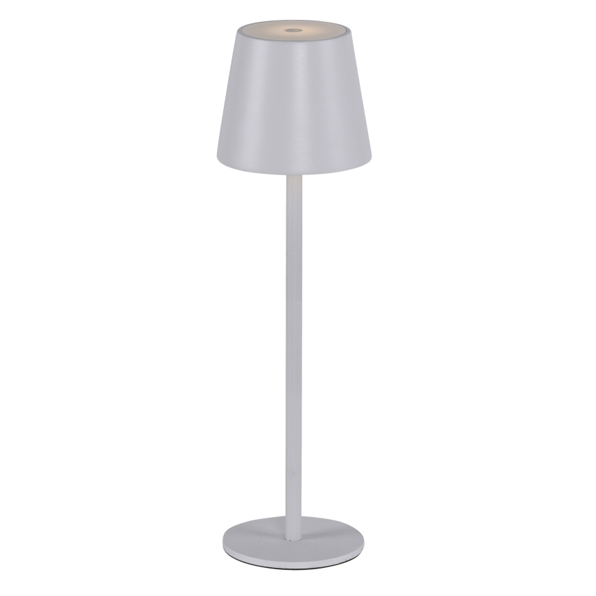Leuchten Direkt 19250-16 - LED Väli hämardatav laetav laualamp EURIA LED/3W/5V 2600 mAh IP54 valge