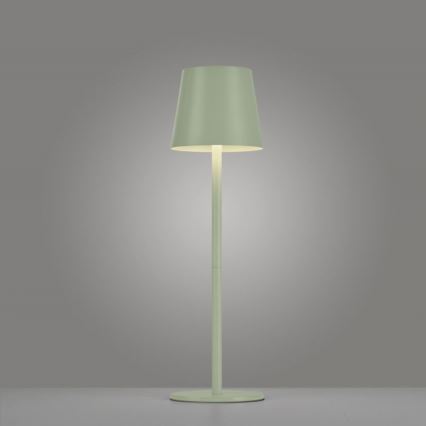 Leuchten Direkt 19250-43 - LED Väli hämardatav laetav laualamp EURIA LED/3W/5V IP54 roheline