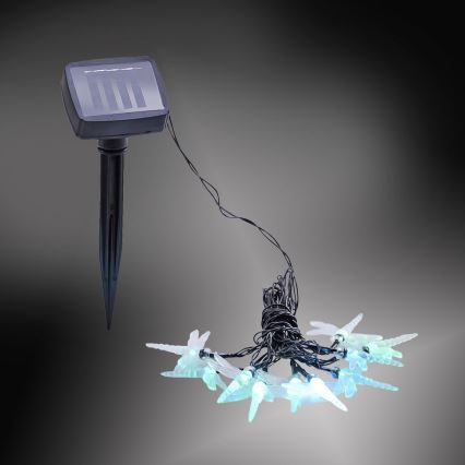 Leuchten Direkt 19936-70 - LED päikesepaneeliga valguskett SOLAR 10xLED/0,06W/1,2V 600 mAh IP44