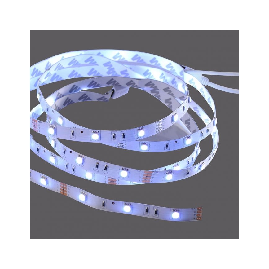Leuchten Direkt 81215-70-LED RGB Hämardatav riba TEANIA 5m LED/19W/12/230V + Pult