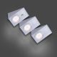 Leuchten Direkt 84111-55-3 - KOMPLEKT 3x LED Mööblivalgustus anduriga THEO LED/3,6W/230V