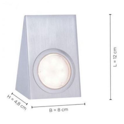 Leuchten Direkt 84111-55-3 - KOMPLEKT 3x LED Mööblivalgustus anduriga THEO LED/3,6W/230V