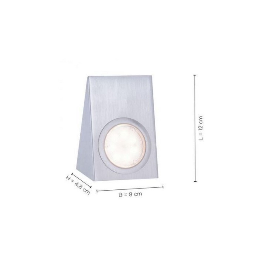 Leuchten Direkt 84111-55-3 - KOMPLEKT 3x LED Mööblivalgustus anduriga THEO LED/3,6W/230V