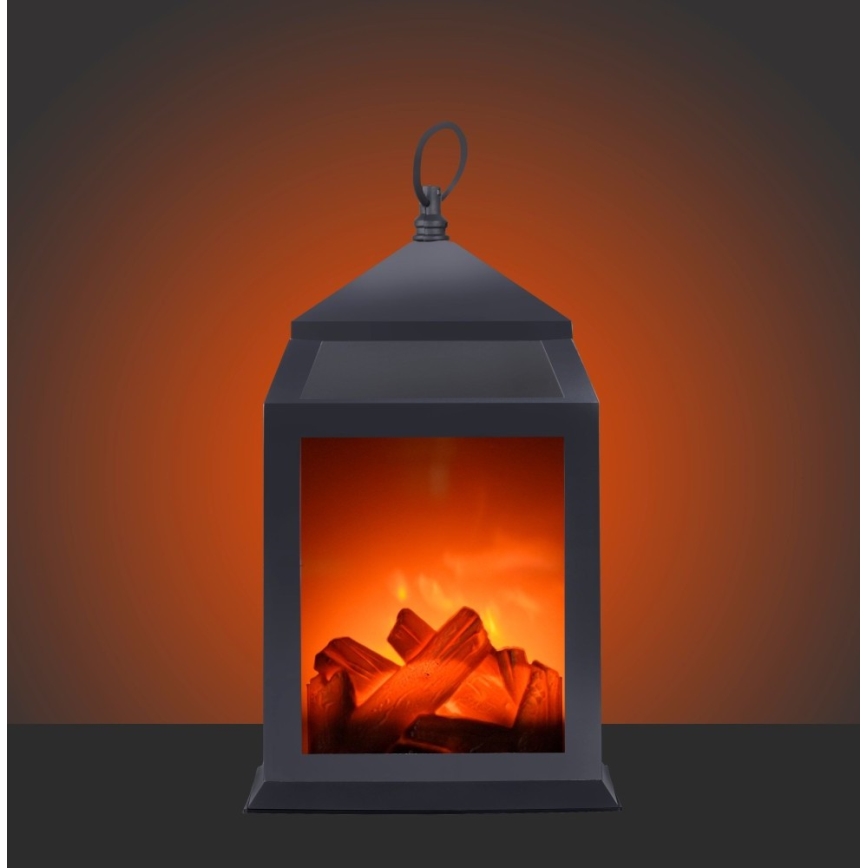Leuchten Direkt 86220-18 - LED Dekoratiivne lantern CHIMNEY LED/0,6W/3xAAA