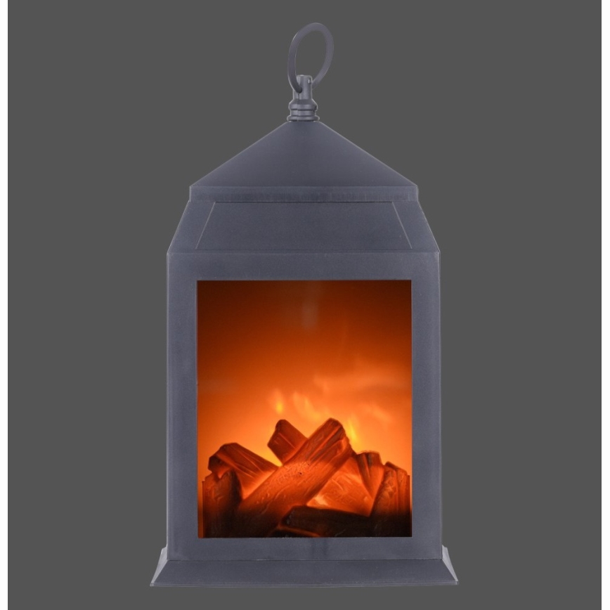 Leuchten Direkt 86220-18 - LED Dekoratiivne lantern CHIMNEY LED/0,6W/3xAAA