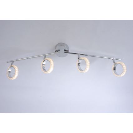 Leuchten Direkt L10504-17 - LED Kohtvalgusti ANGELO 4xLED/3,5W/230V