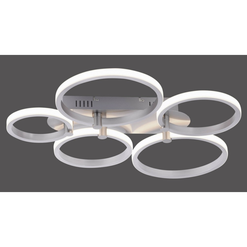 Leuchten Direkt 12112-55 - LED pinnapealne lühter JOHANNA 2xLED/11,5W/230V+2xLED/9W+LED/7W