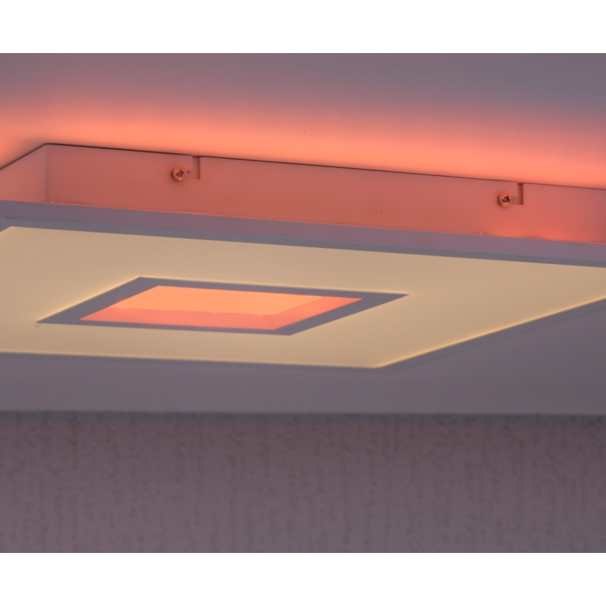 Leuchten Direkt 11645-16 - RGB LED Hämardatav laevalgusti RECESS LED/22,5W/230V + LED/5W + kaugjuhtimispult