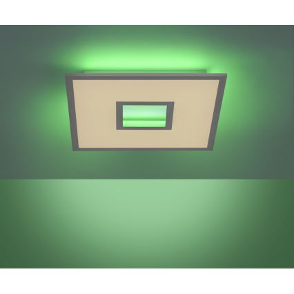 Leuchten Direkt 11645-16 - RGB LED Hämardatav laevalgusti RECESS LED/22,5W/230V + LED/5W + kaugjuhtimispult