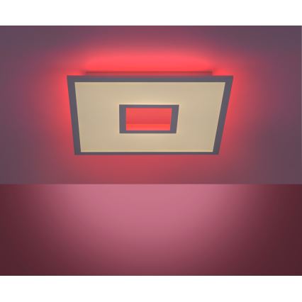 Leuchten Direkt 11645-16 - RGB LED Hämardatav laevalgusti RECESS LED/22,5W/230V + LED/5W + kaugjuhtimispult