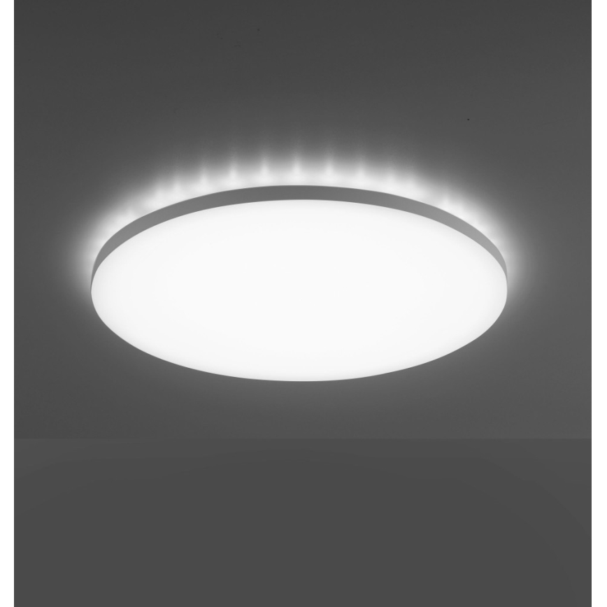 Leuchten Direkt - LED RGBW Hämardatav laevalgusti GUSTAV LED/22,1W/230V+ LED/1,8W 2700-5000K + pult
