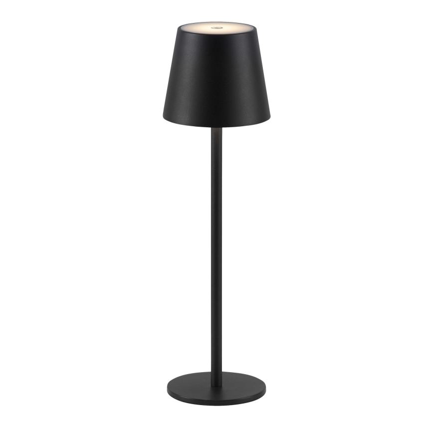 Leuchten Direkt 19250-18 - LED Väli hämardatav laetav laualamp EURIA LED/3W/5V 2600 mAh IP54 must
