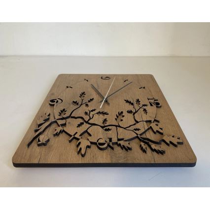 Li-Go 5499/DUB2 - Seinakell 1xAA 40x40 cm tamm