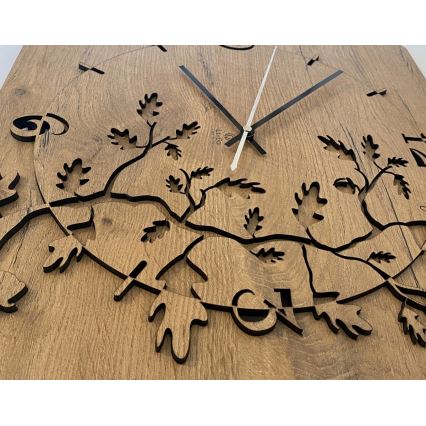 Li-Go 5499/DUB2 - Seinakell 1xAA 40x40 cm tamm