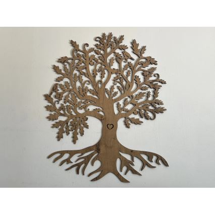 Li-Go 5739/DUB2 - Hämardatav LED-seinakaunistus LED/10W/230V 68x80 cm tamm