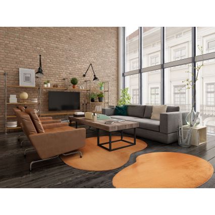 Libisemiskindel vaip LOREN 160x230 cm, oranž