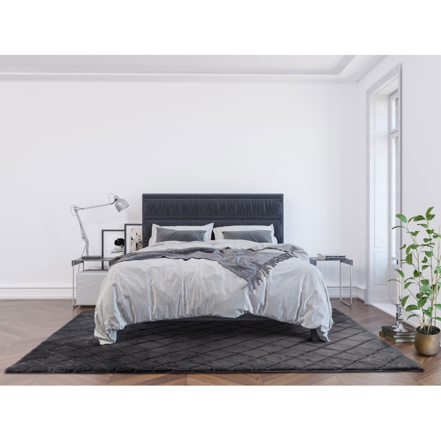 Libisemiskindel vaip MODENA NEW 120x160 cm antratsiit