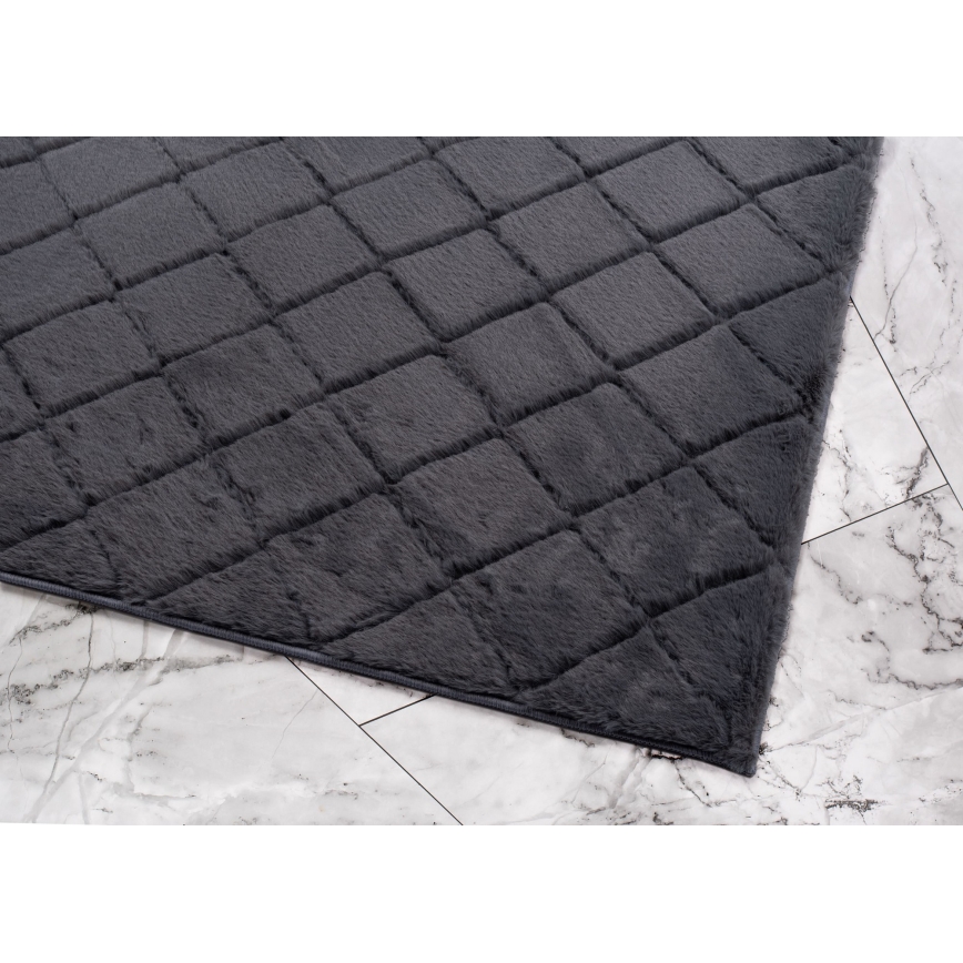Libisemiskindel vaip MODENA NEW 120x160 cm antratsiit