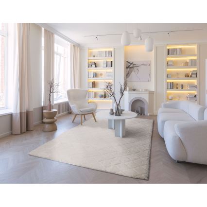 Libisemiskindel vaip MODENA NEW 80x140 cm kreemjas