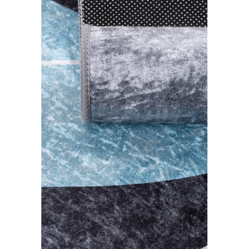 Libisemiskindel vaip PRINT SHINE 160x230 cm mitmevärviline