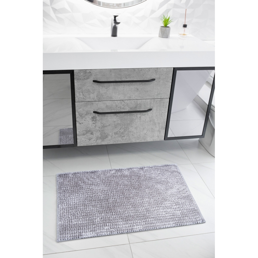 Libisemiskindel vannimatt CHENILLE 50x80 cm hall